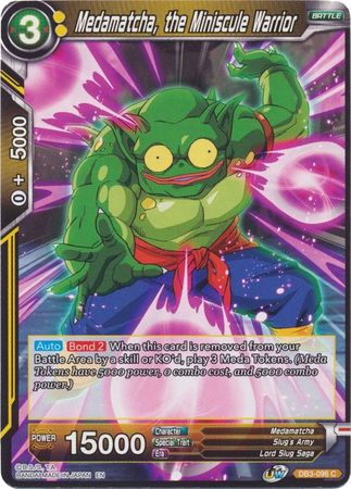 Medamatcha, el guerrero minúsculo (DB3-096) [Fuerza gigante] 