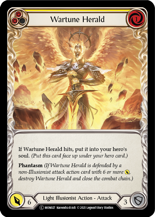Wartune Herald (Amarillo) [U-MON027] (Monarch Unlimited) Ilimitado Normal 