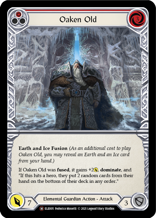 Oaken Old [U-ELE005] (Tales of Aria Unlimited) Lámina arcoíris ilimitada 