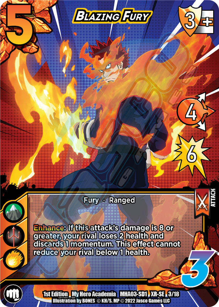 Blazing Fury [Endeavor Clash Deck XR]