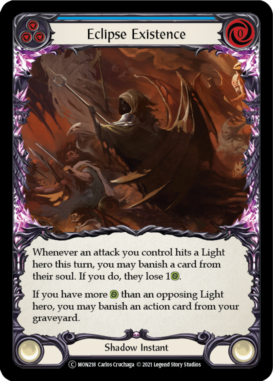 Existencia de eclipse [U-MON218-RF] (Monarch Unlimited) Lámina de arcoíris ilimitada 