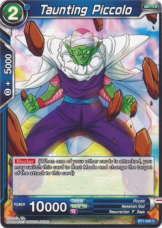 Burlándose de Piccolo (BT1-046) [Batalla Galáctica] 