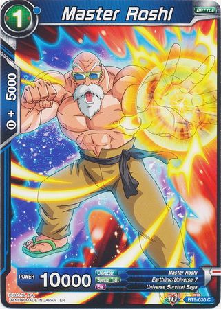Maestro Roshi (BT9-030) [Embestida universal] 