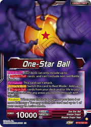 Bola de una estrella // Syn Shenron, la desesperación se manifiesta (BT18-002) [Dawn of the Z-Legends] 