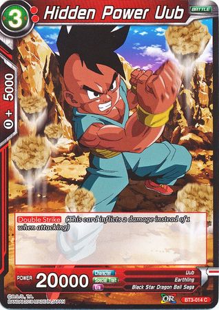 Uub de poder oculto (BT3-014) [Mundos cruzados] 
