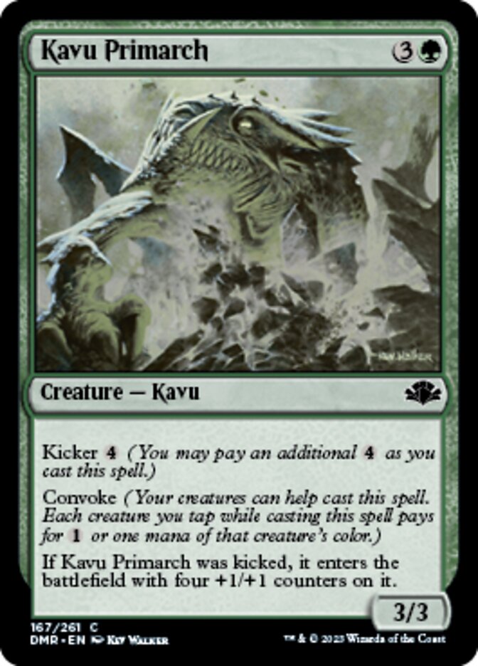 Kavu Primarca [Dominaria Remastered] 