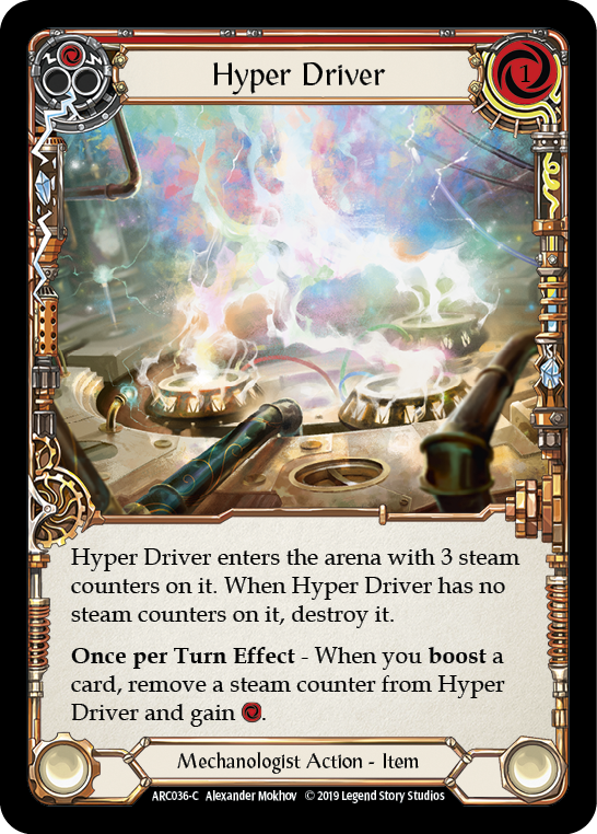 Hyper Driver [ARC036-C] (Arcane Rising) 1.ª edición Normal 