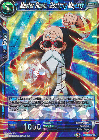 Maestro Roshi, Majestad Maestra (BT8-032) [Maquinaciones maliciosas] 