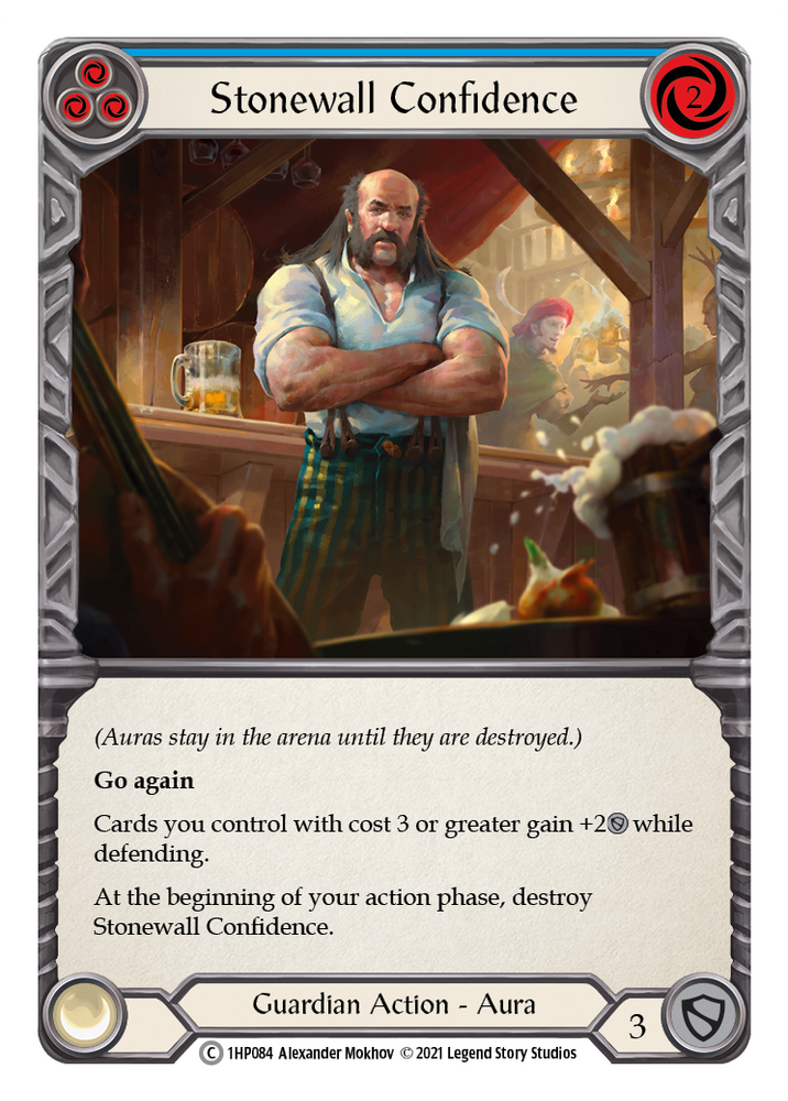 Confianza de Stonewall (Azul) [1HP084] (Paquete de historia 1) 