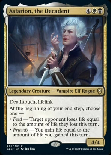Astarion, el Decadente [Commander Legends: Batalla por Baldur's Gate] 
