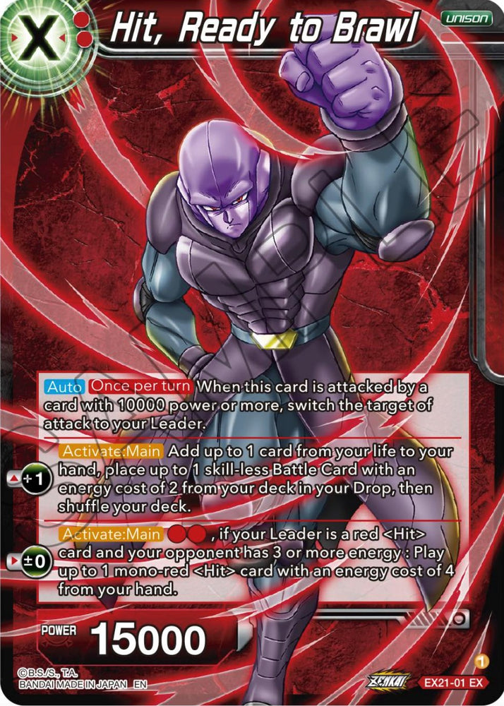 Hit, Ready to Brawl (EX21-01) [Conjunto del quinto aniversario] 