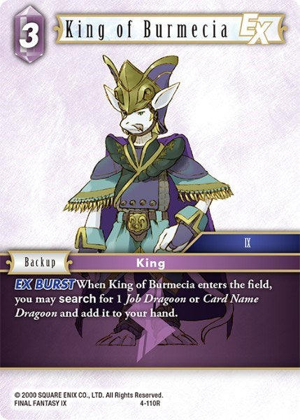 Rey de Birmania EX [Opus IV] 
