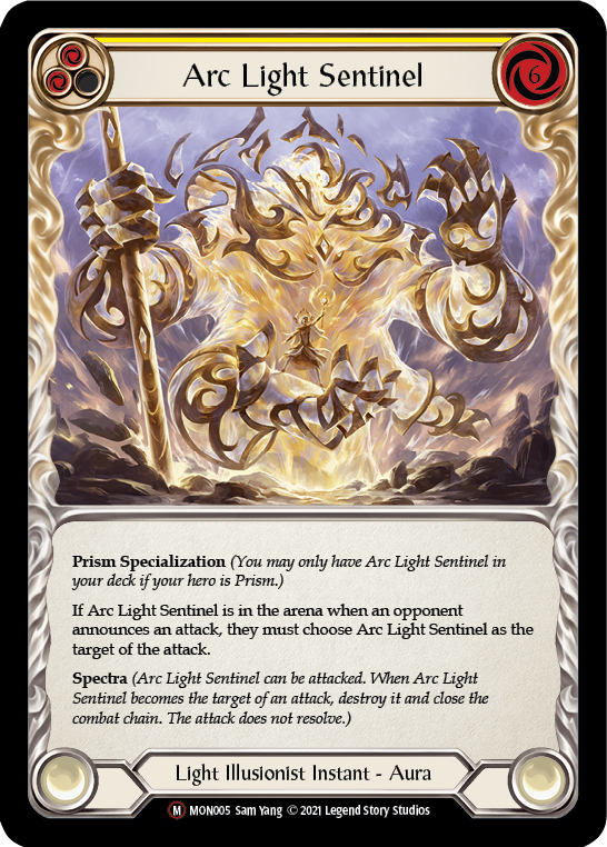 Arc Light Sentinel [U-MON005-RF] (Monarch Unlimited) Lámina arcoíris ilimitada 