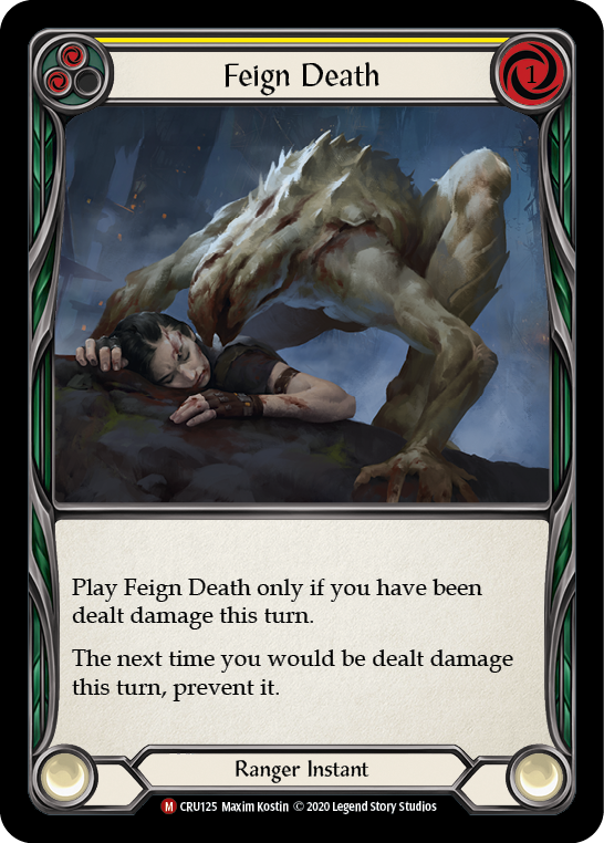 Fingir muerte [CRU125] (Crucible of War) 1.ª edición Normal 