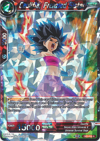 Caulifla, hermana frenética (DB1-010) [Dragon Brawl] 