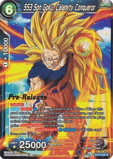 SS3 Gotenks, Calamity Challenger (BT14-046) [Promociones de presentación de Cross Spirits] 