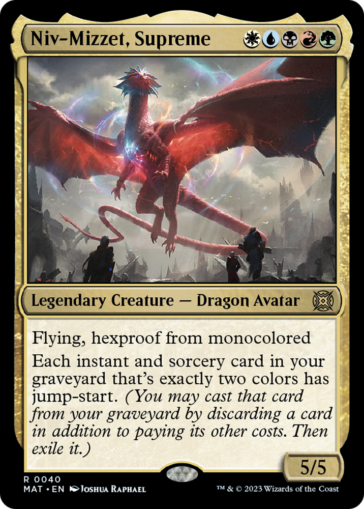 Niv-Mizzet, Supremo [La marcha de la máquina: Las consecuencias] 