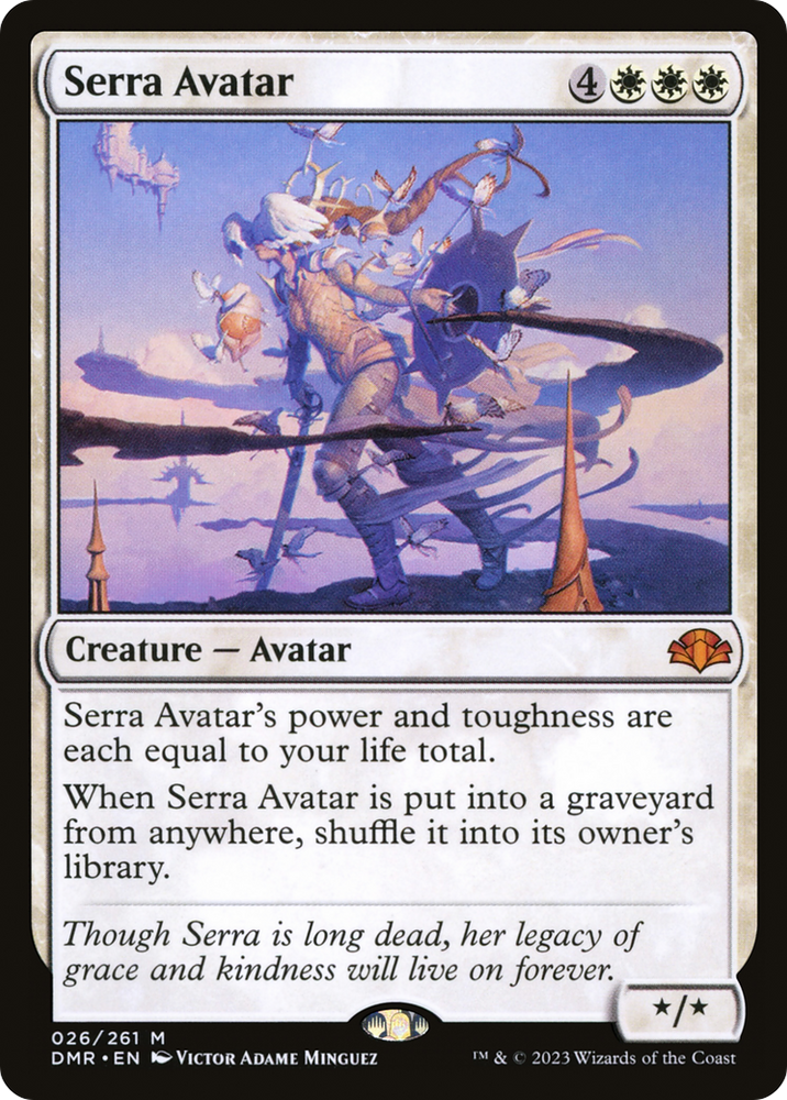Avatar de Serra [Dominaria Remastered] 