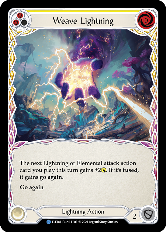 Weave Lightning (Amarillo) [ELE181] (Tales of Aria) 1.ª edición Normal 
