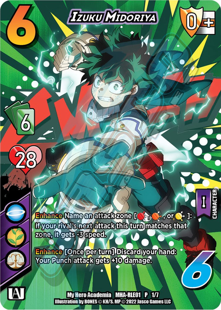 Izuku Midoriya (Promoción regional Temporada 1) [Promociones de la Serie 1] 