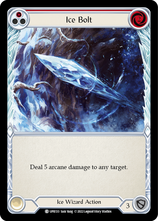 Ice Bolt (rojo) [UPR133] (Levantamiento) 