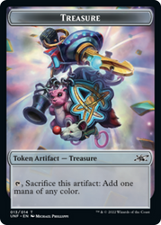 Ardilla // Tesoro (013) Ficha de doble cara [Tokens Unfinity] 