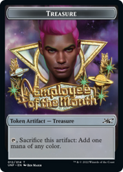 Ardilla // Tesoro (012) Ficha de doble cara [Tokens Unfinity] 