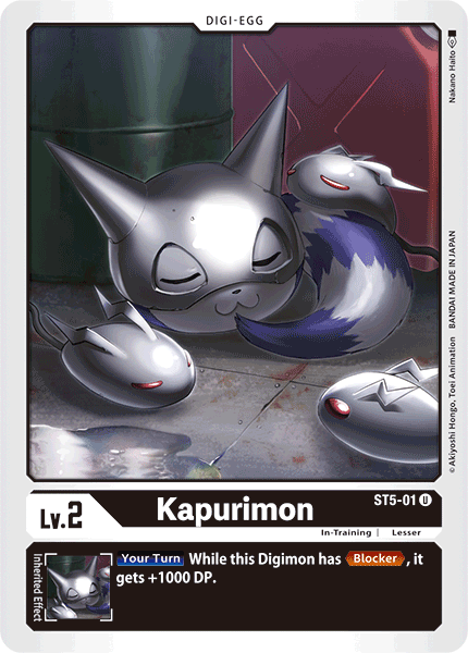 Kapurimon [ST5-01] [Cubierta inicial: Machine Black] 