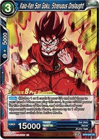 Kaio-Ken Son Goku, Strenuous Onslaught (BT8-025_PR) [Promociones de presentación de Malicious Machinations] 