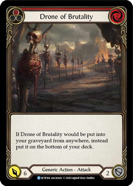 Drone of Brutality (Rojo) [U-WTR164] (Bienvenido a Rathe Unlimited) Ilimitado Normal 