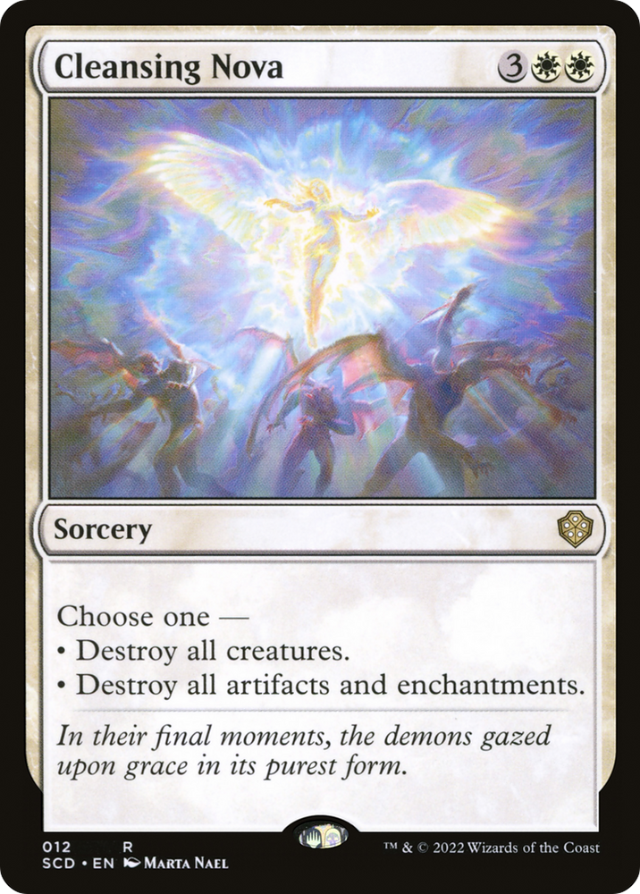 Nova limpiadora [Mazos Starter Commander] 