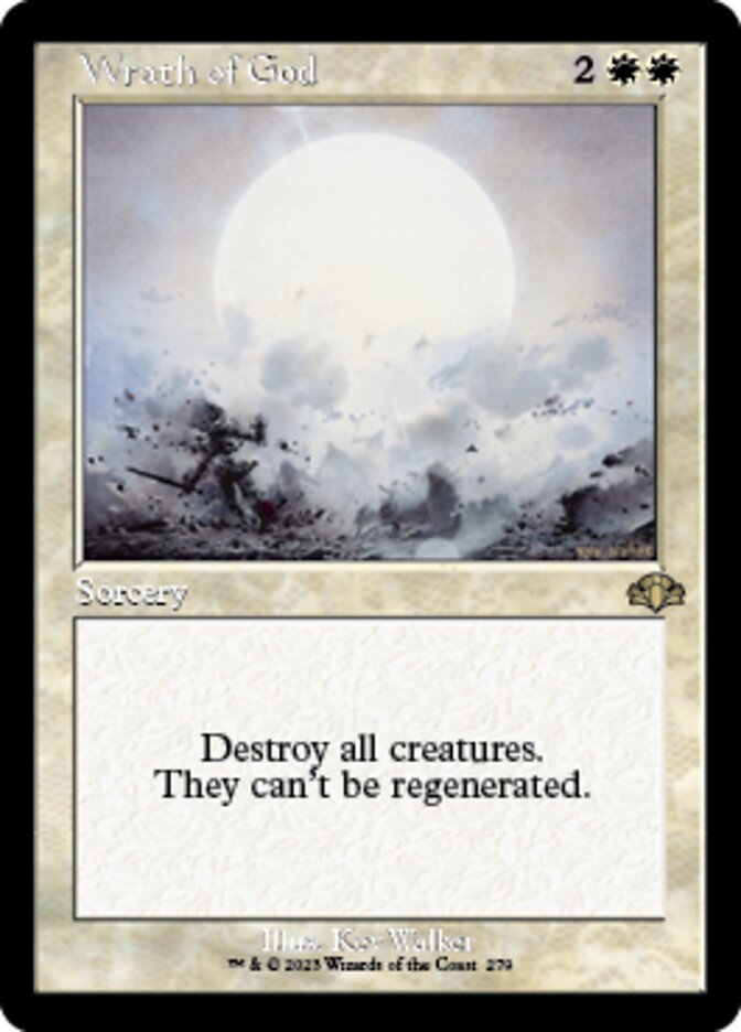La Ira de Dios (Retro) [Dominaria Remastered] 