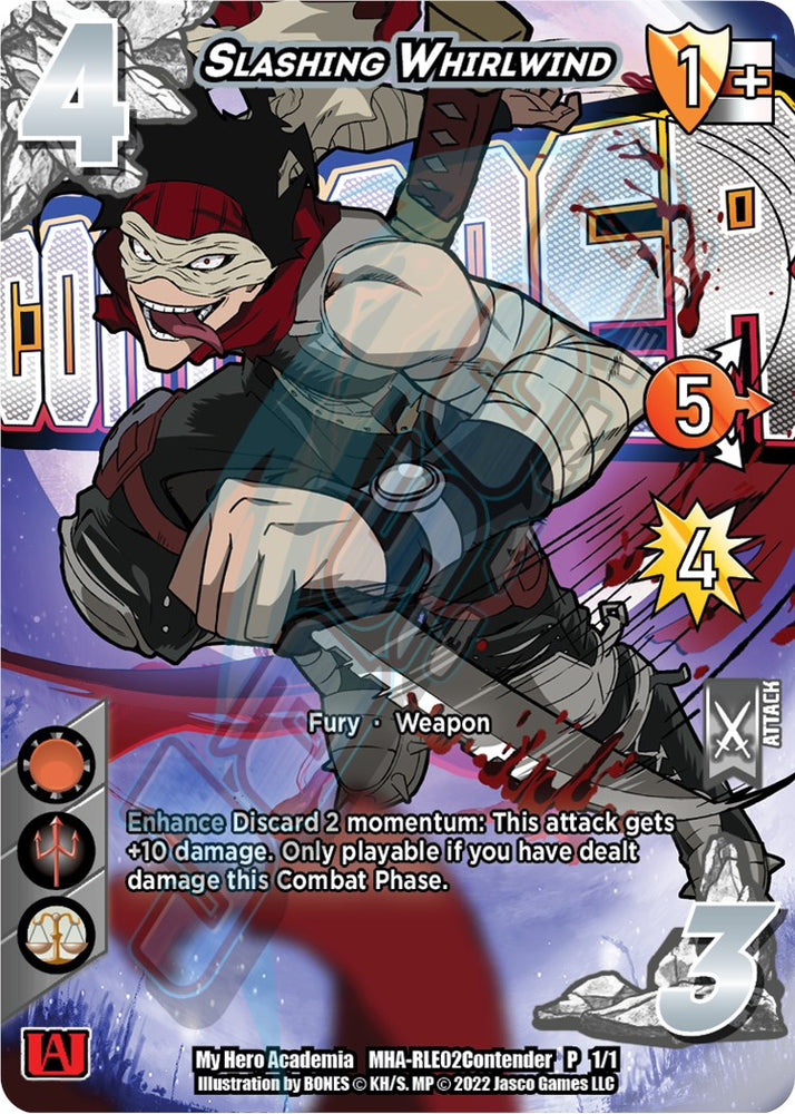 Slashing Whirlwind (Contendiente) [Promociones de Crimson Rampage] 
