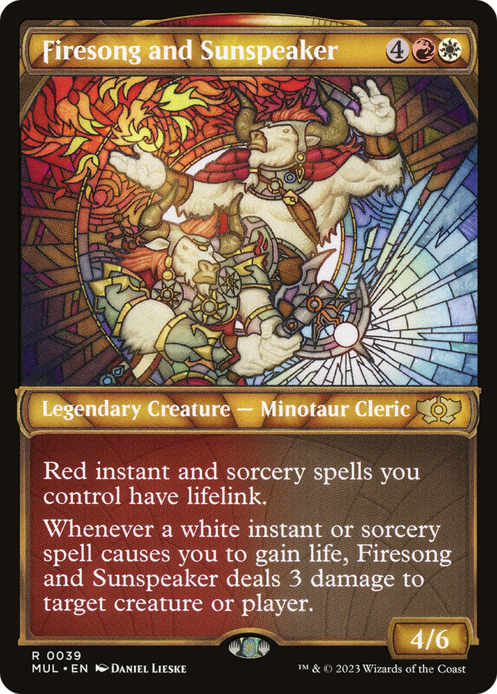 Firesong y Sunspeaker [Leyendas del Multiverso] 