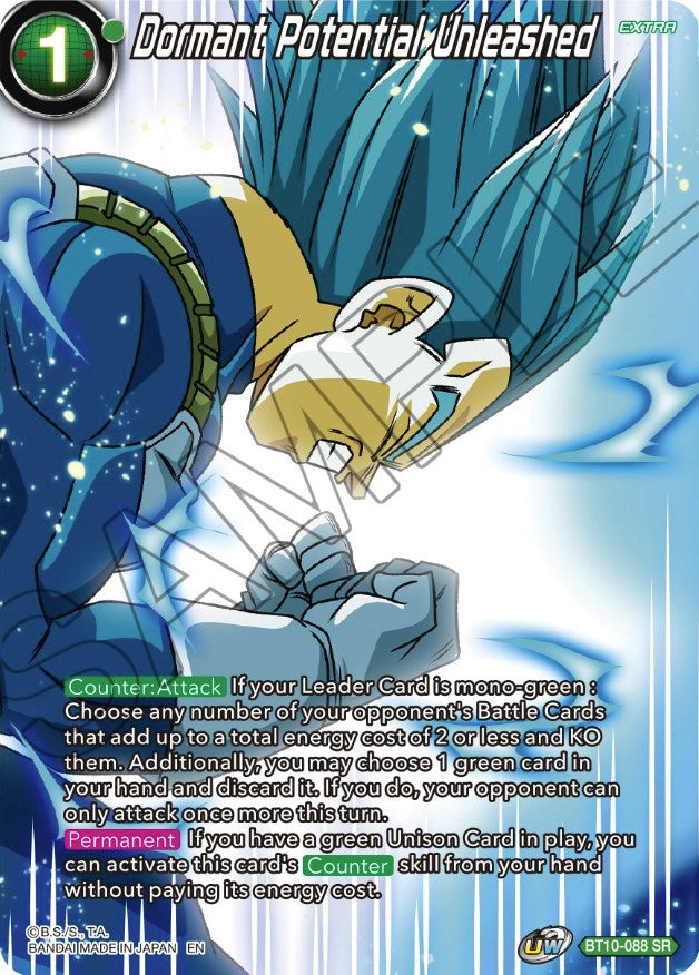 Potencial latente desatado (BT10-088) [Selección de tema: Historia de Vegeta] 