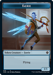 Pájaro // Ficha de hada de doble cara [Mazos de Starter Commander] 
