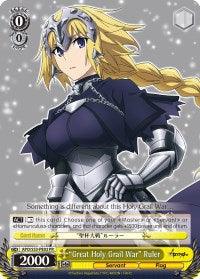 "Great Holy Grail War" Ruler (APO/S53-PE02 PR) (Promo) [Fate/Apocrypha] - Blue Jay's Cauldron