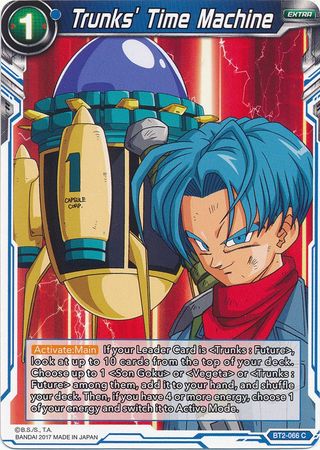 La máquina del tiempo de Trunks (BT2-066) [Union Force] 