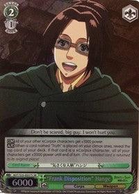 "Frank Disposition" Hange (AOT/S35-E037S SR) [Attack on Titan] - Blue Jay's Cauldron