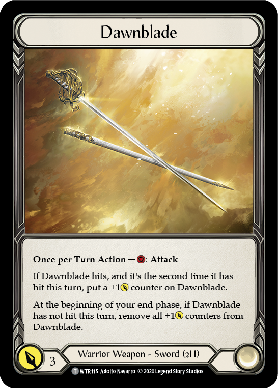 Dawnblade // Quicken [U-WTR115 // U-WTR225] (Bienvenido a Rathe Unlimited) Ilimitado Normal 