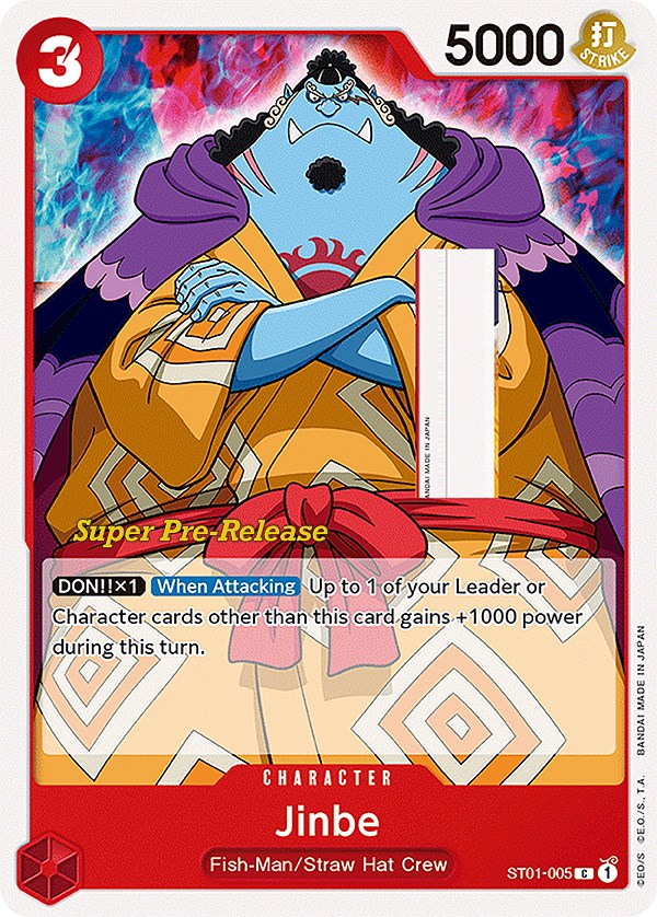 Jinbe [Súper mazo inicial de prelanzamiento: Equipo de Sombrero de Paja] 