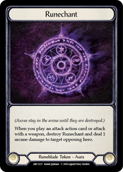 Runechant // Nebula Blade [ARC112-T // ARC077-T] (Arcane Rising) 1.ª edición Normal 