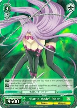 "Battle Mode" Rider (FS/S36-E031R RRR) [Fate/Stay Night [Unlimited Blade Works] Vol. II] - Blue Jay's Cauldron
