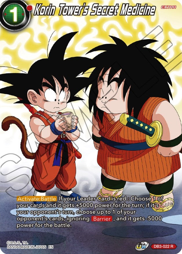 La medicina secreta de la Torre Korin (DB3-022) [Selección de tema: Historia de Son Goku] 