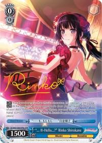 "... H-Hello?" Rinko Shirokane (BD/W63-E083SPMa SPM) [BanG Dream! Girls Band Party! Vol.2] - Blue Jay's Cauldron